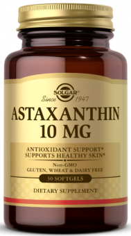 Solgar Solgar Astaxanthin 10 mg, 30 капс. 
